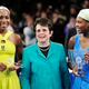 Billie Jean King On "Grunting"; Centre Court Comeliness
